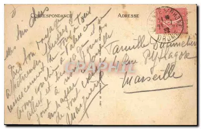 Valence — Aleja Gambetta i Crussol — LL — Rewers