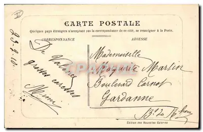 Valence — Kąt Parku Jouvet — J.C. — Rewers