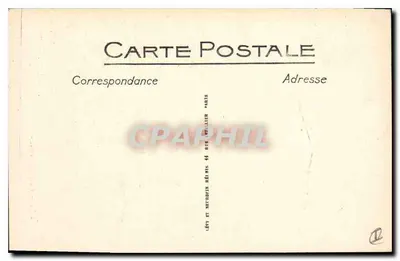 Die - A Catedral - Monumento Histórico — L. Allard, editor, Die (Drôme) — Verso