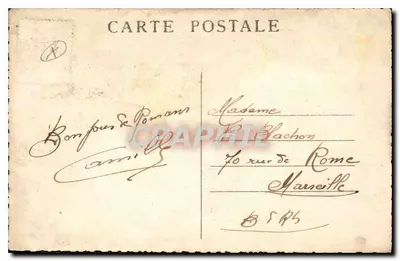 Romans-sur-Isère (Drôme) — La Cattedrale di San Barnardo — Paul Bover, foto. n°92 — Verso