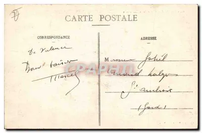 Valence — Absydę katedry — Zbiór P. Peyrouze, Valence — Rewers