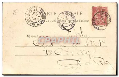 Valence — Het Hefbalkasteel — Collectie P. P. Valence — Achterkant