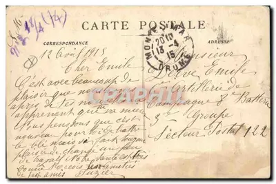 Montélimar (86) - Het Waterfontein van het Publieke Tuin — La Drôme Illustrée, uitg. Nouvelles Galeries — Achterkant