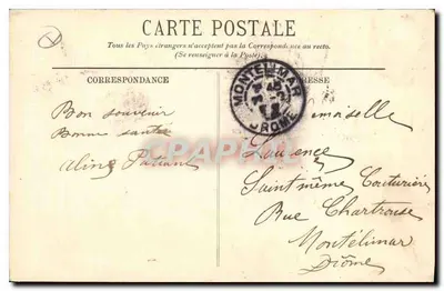 La Bégude-de-Mazenc — Zamek M. Loubet i Park — L.L. — Rewers