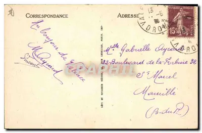 Valence — Ogólny widok z Granges — LL — Rewers