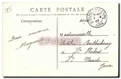 Valence — Park Jouvet — La Saulée — Wydanie w Paryżu-Valence — Rewers
