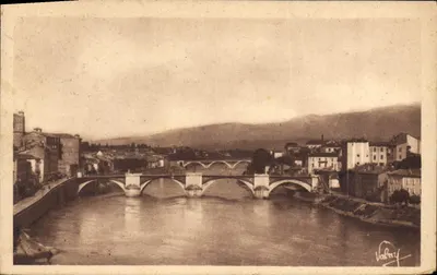 Romans-sur-Isère — Os Pontes sobre a Isère — Editor L. Valmy