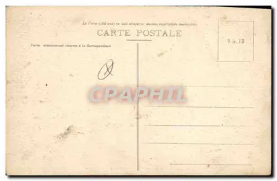 Rhône w Valence i Ruiny Crussol — kolekcja P. Peyroune, Valence, nr 475 — Rewers
