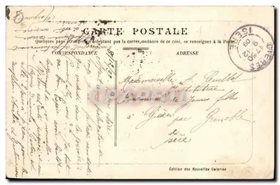 Valence — Źródło Parku Jouvet — J.C. — Rewers