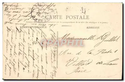 Valence — La Source au Parc Jouvet — wydawca nieznany, numer seryjny 64 — Rewers