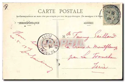 Valence — Nowy Most widziany z Granges — Collinet, P. Peyrouze, Valence — Rewers