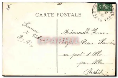 Valence — Plac i Statua Championnet — Wydanie Artystyczne nr 60 — Rewers