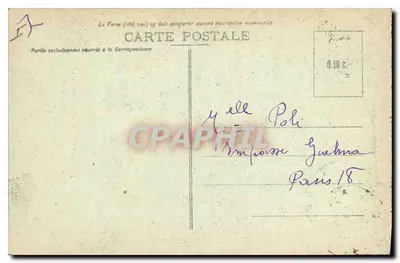 Dreux - Capela São Luís - Vitral 'Ecce Homo' por Larivière — Verso
