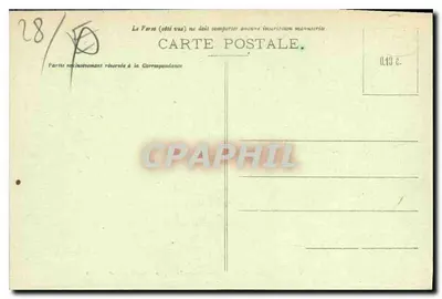 Chartres (E.-e-L.) - Crianças da Maîtrise Notre-Dame, saindo da Catedral - Maison des Clercs de Notre-Dame, Chartres — Verso