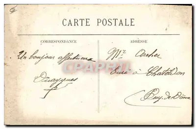 Chartres — Katedra — wydawca L. Lasser, nr 1 — Rewers