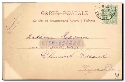 Chartres — Strzały katedry — ND Pbot — Rewers