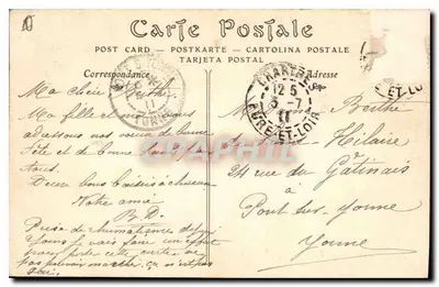 Katedra w CHARTRES — Notre-Dame-sous-Terre i kaplica św. Anny — ND. Fot. — Rewers