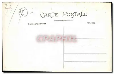 Bordeaux — Station Midi (Binnenkant) — A.H. - 51 — Achterkant