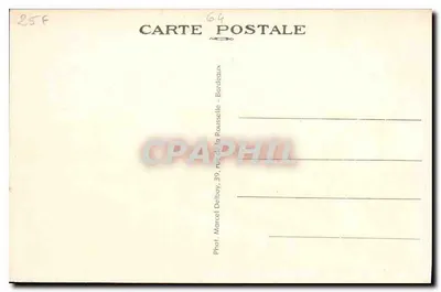 Granica francusko- Hiszpańska — Międzynarodowe mosty w HENDAYE do IRUN — M.D. — Rewers