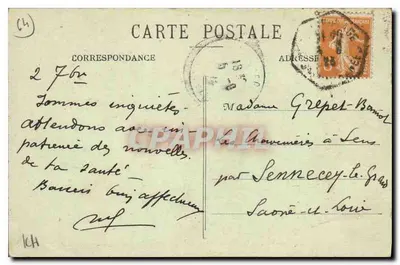 Hendaye (B.-P.) — Zamek Abbadia (przekazany Instytutowi Francuskiemu) — Fototypia Marcel Delboy, Bordeaux — Rewers