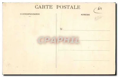 Hendaye (B.-P.) - Widok na Fontarrabie - La Bidassoa i Jalzquibet (Hiszpania) - M. D. — Rewers