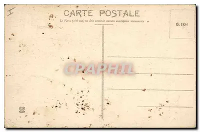 Biarritz — Ruins of the Vieror and Semaphore — publisher Nantès Frères, no. 1232 — Back