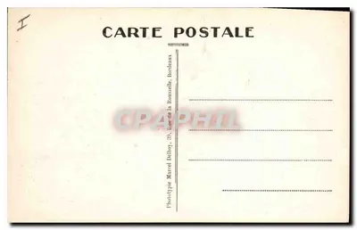 Biarritz (B.-P.) — La Playa y la Costa — M. D. — Reverso