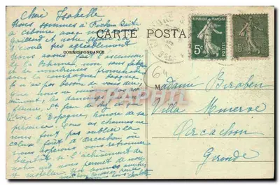 SAINT-JEAN-de-LUZ — Il Ponte e il Molo dell'Infante — Marcel Delbroy, fototipo, Bordeaux — Verso