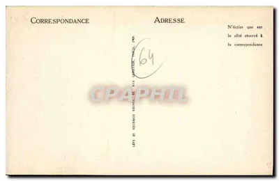 Saint-Jean-de-Luz — A Praia e o Cassino — LL — Verso