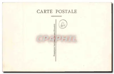 Saint-Jean-de-Luz — Sainte-Barbe Breakwater and View of Soocoa — Publisher Bromotype Gaurtreaux Langoon (Gironde), No. 3024 — Back