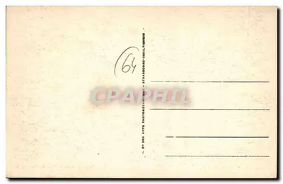 सेंट-जॉन-डे-लुज़ — ला प्लाज़ प्रिस डे ला टूर डे बोर्डाग्न — LL 124 — पीछे