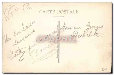 Saint-Jean-de-Luz — Dom Louis XIV — Côte Basque — Rewers