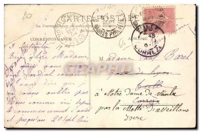 Fort Soccoa — St Jean de Luz — R & J P 0627 — Verso