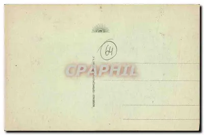 St-Jean de Luz - A Praia e Ciboure — Bilhete postal antigo n°31, editora — Verso