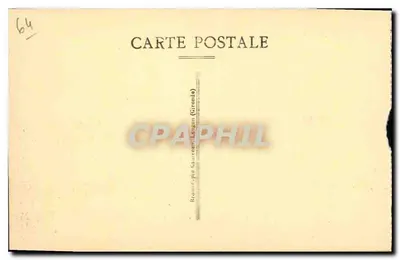 Saint-Jean-de-Luz — Os Dois Pontes e a La Rhune — Editor Bronotype (Gironde) — Verso