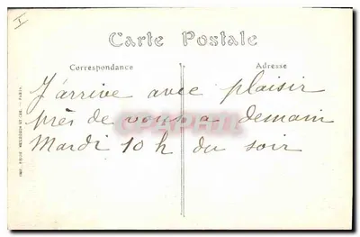 LYON — Monument Carnot — G. N. — Land & Pe Pichet — Achterkant