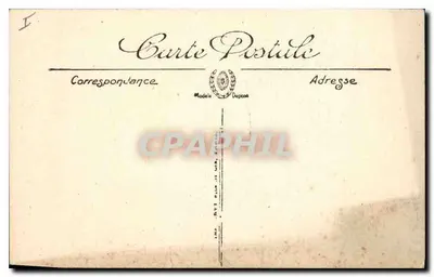 Lyon — Pomnik Carnota i Perspektywa ulicy République — PH — Rewers
