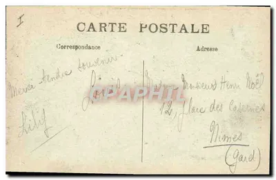 LYON — Algemene uitzicht — Uitgever J.A. — Achterkant