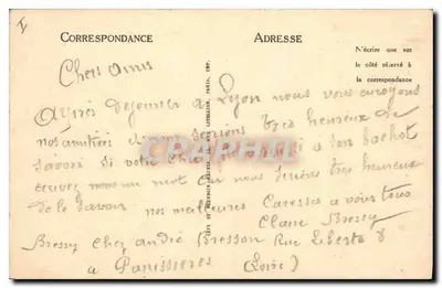 LYON - PLACE DE LA RÉPUBLIQUE — widok placu z obeliskiem i tramwajami, wydawca LL, nr 466 — Rewers