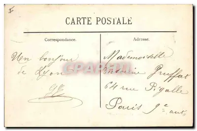 LYON — Pomnik Carnota — LL. — Cérébos — Rewers