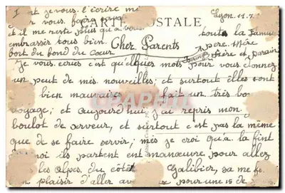 LYON — Vista geral — Edições C. P. M. (n° 207) — Verso