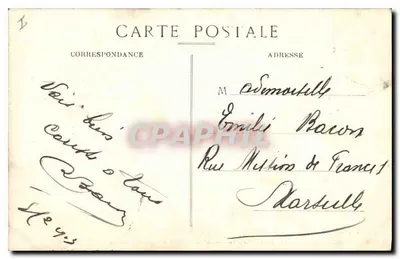 Lyon — Najświętsza Maryja Panny z Fourvière i połączenie Rony i Saony — E. R. — nr 151 — Rewers
