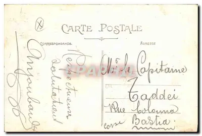 LYON — Monument da República — Praça Carnot — Editor Carrier & Léonard, n°41 — Verso