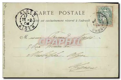 LYON — Widok na Saône — Collections ND. Phot. n°62 — Rewers