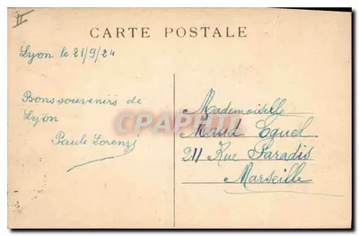 LYON — La Mulatière — Połączenie Rony i Saony — M.F. — Rewers