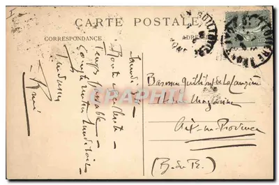 LYON — Ogólny widok, z Fourvière — E.R. — Rewers