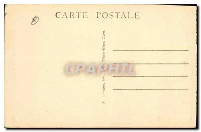 Lyon — Place Carnot i cours de Verdun — wydawca X. Magny, Lyon — Rewers