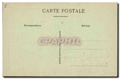 LYON — Pomnik Carnota i Rue de la République — E. R. — Rewers