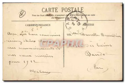 LYON - La Place Carnot — L. E. editore — Verso