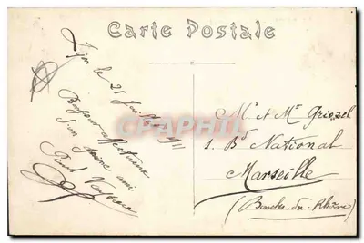 LYON - Plac Carnot — Pomnik Republiki — S Farges, wyd. Lyon, nr 5066 — Rewers